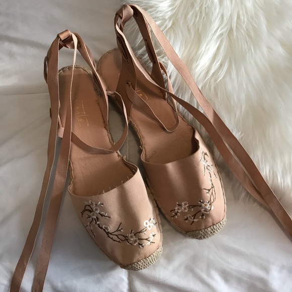 Nanette Lepore Shoes - Nanette Lepore Ballet Strap Platform Sandals